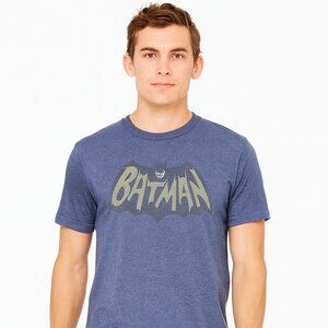 DC Comics Batman Retro Logo Graphic Tee – Size Medium